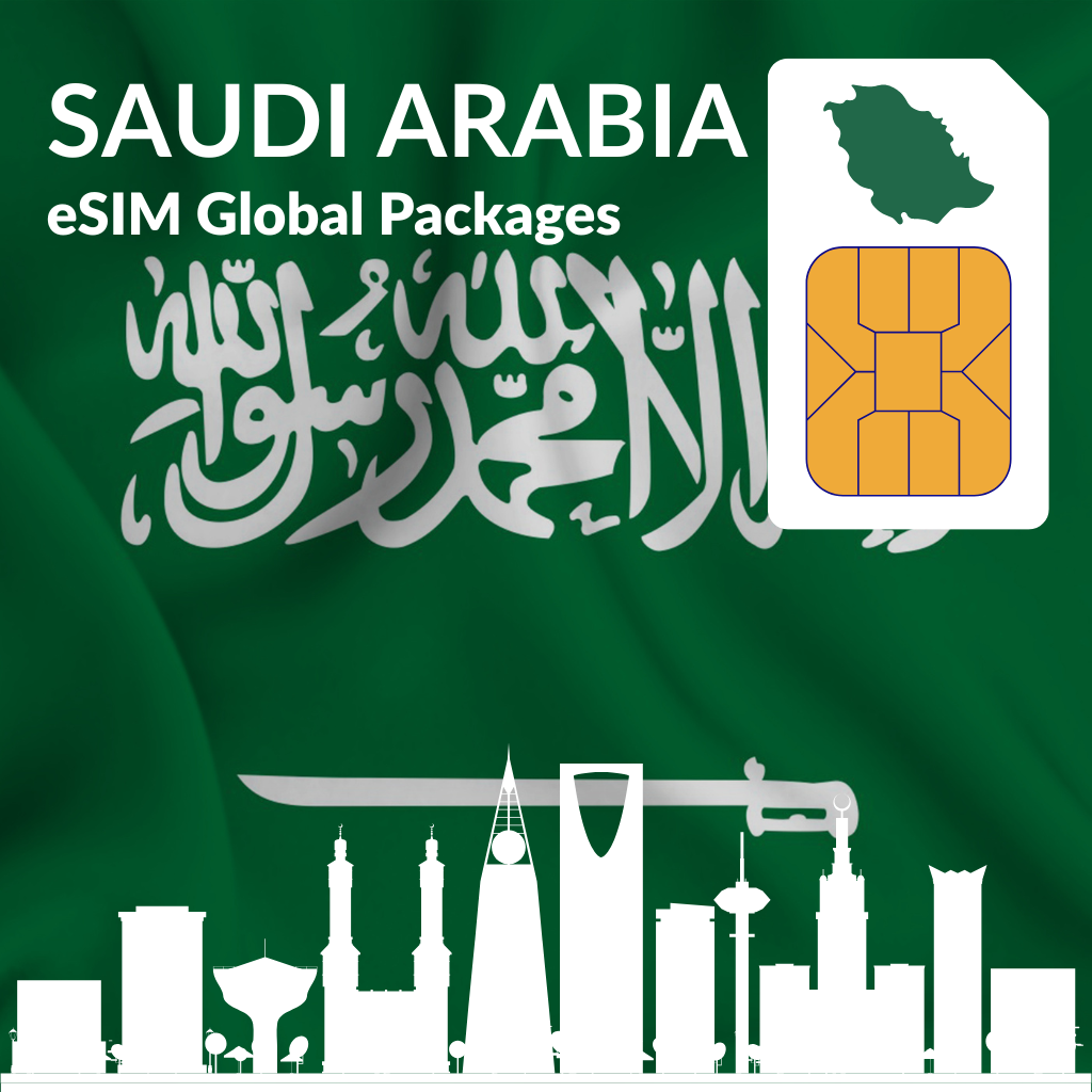 Saudi Arabia, 60 Days, 50GB, 128kbps