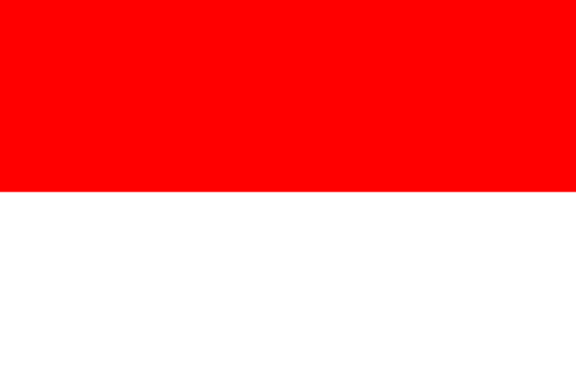 Indonesia Flag — Indonesia eSIM 7 Days, Premium Unlimited Data/Day