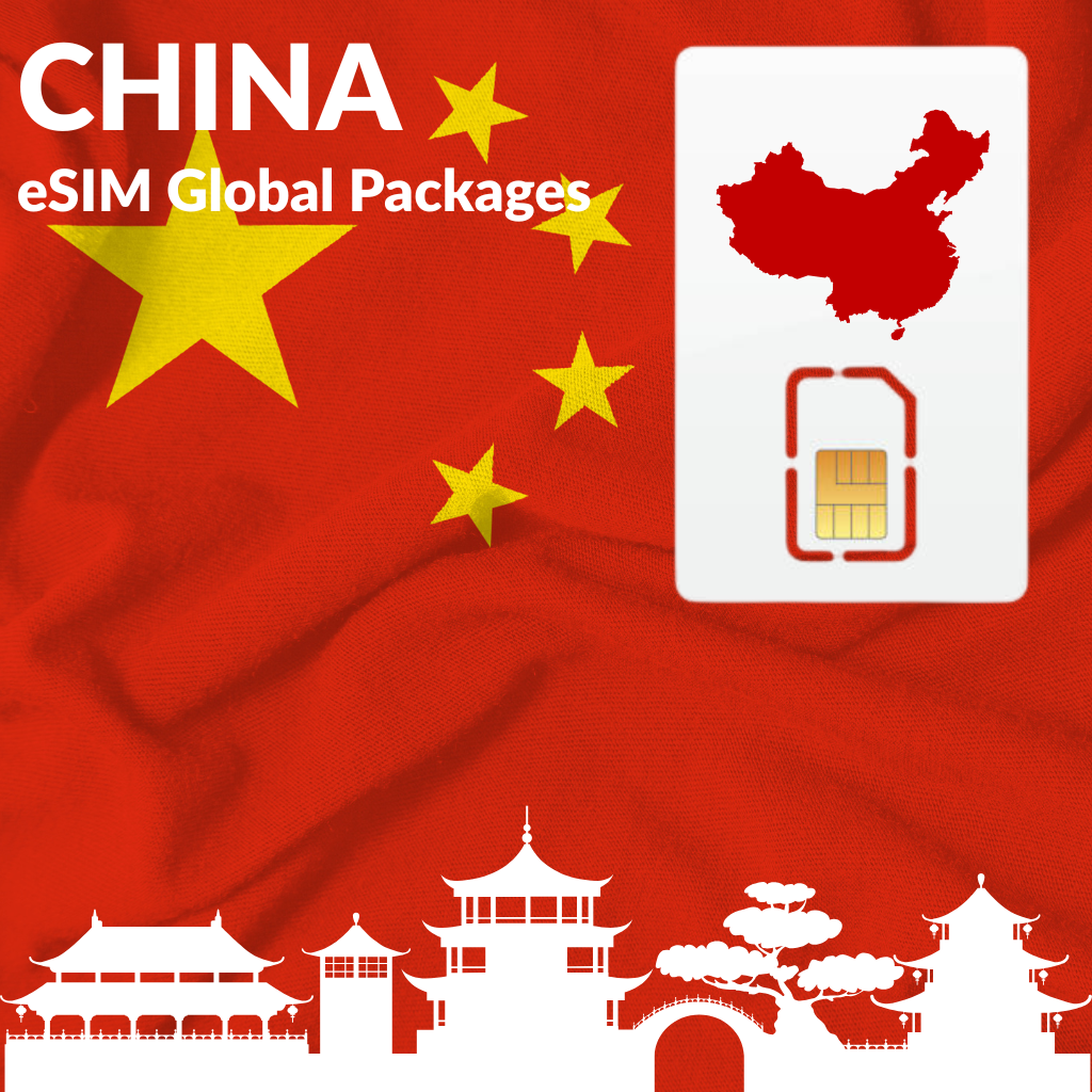 China, Hong Kong, Macao eSIM 10 Days, 10GB, 128kbps