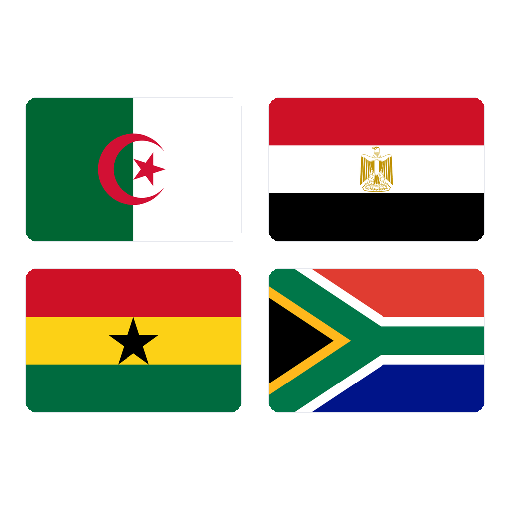 Africa A, 15 Days, 5GB, 128kbps