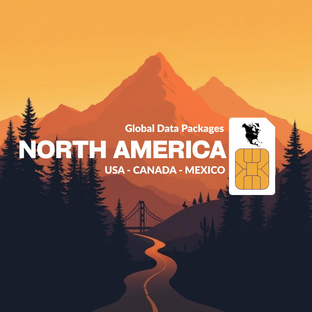 North America eSIM, 50GB – 30 Days